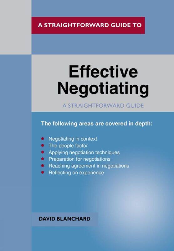 

Effective Negotiating