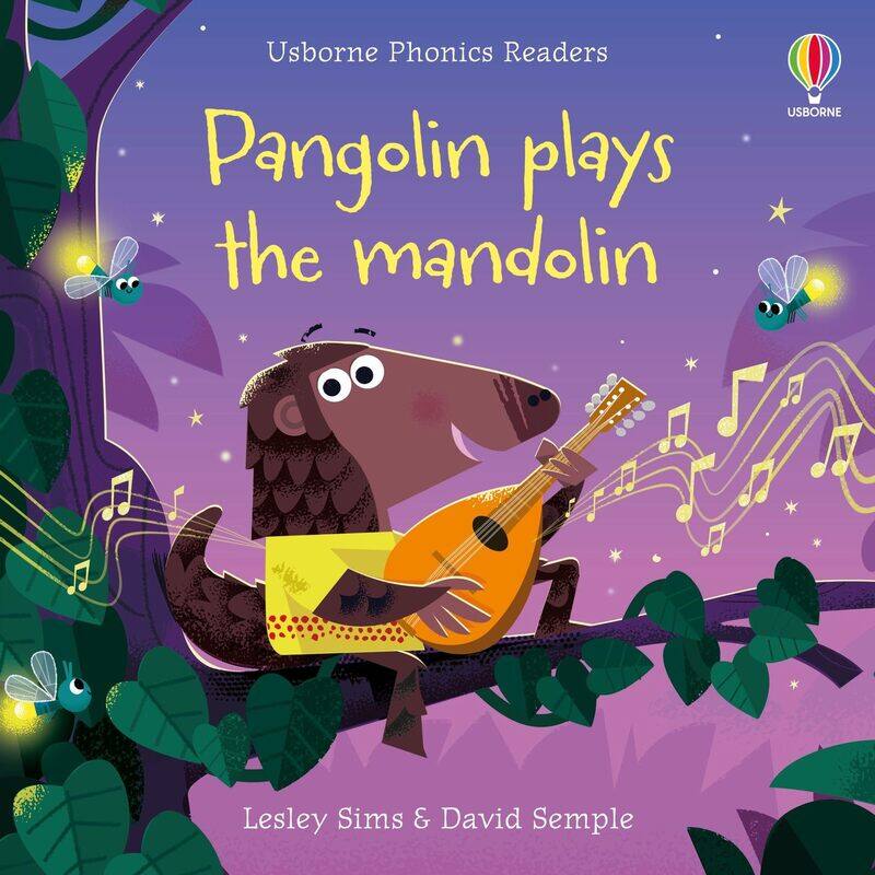 

Pangolin plays the mandolin