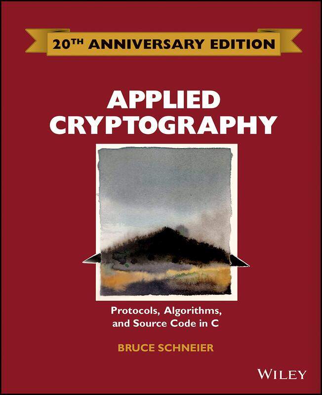 

Applied Cryptography: Protocols, Algorithms and Source Code in C