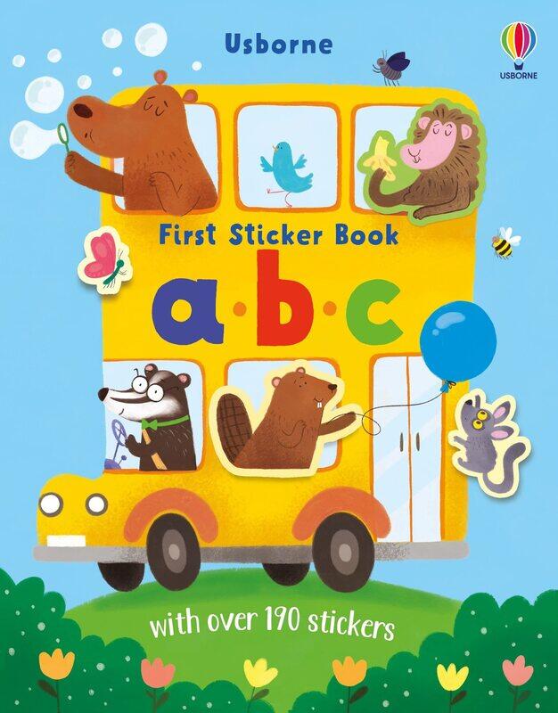

Usborne GB First Sticker Book abc
