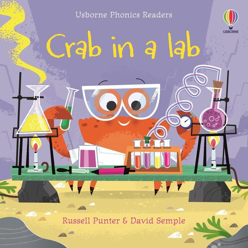 

Usborne GB Crab in a lab