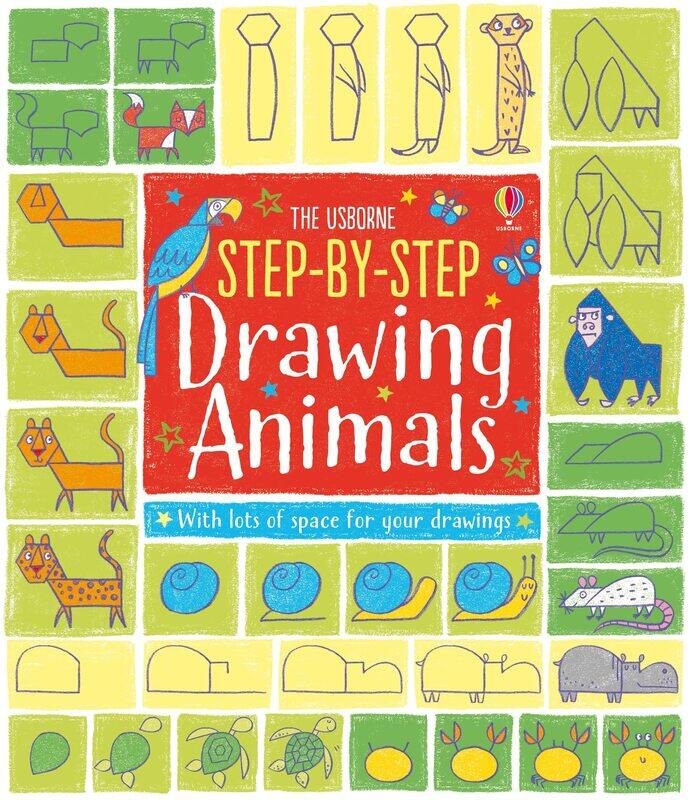 

Step-by-Step Drawing Animals by Fiona Watt - Paperback
