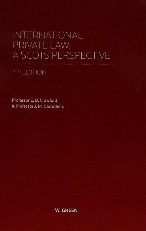 

International Private Law - A Scots Perspective