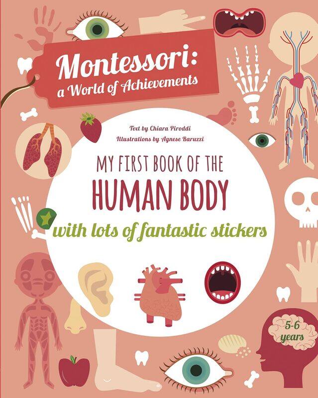 

My First Book Of The Human Body With Lots Of Fantastic Stickers Montessori Activity
