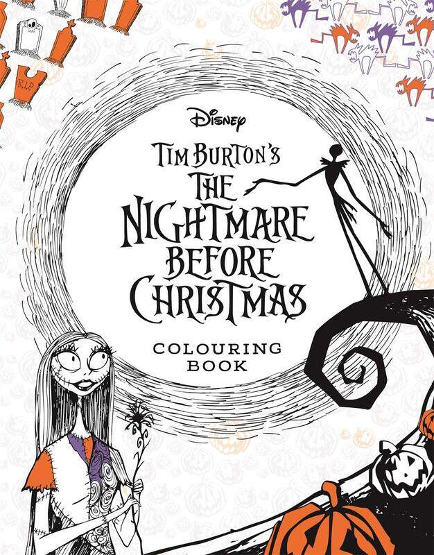 

Disney Tim Burton's The Nightmare Before Christmas Colouring Book