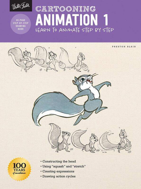 

Cartooning: Animation 1 with Preston Blair: Learn to animate step by step