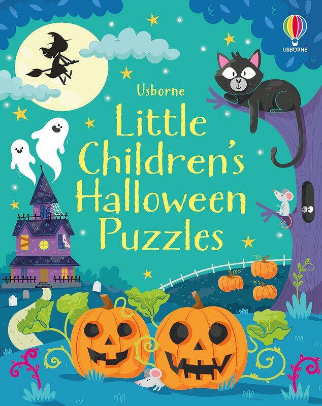 

Little Children's Halloween Puzzles: A Halloween Book for Kids