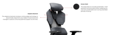 Astron Gaming Chair - Premium Ergonomic Gaming Chair with Multi-Functional Mechanism, Headphone Hanger, Carbon Fiber Textured Frame and Adaptive Shoulder & Lumber Support (Red)