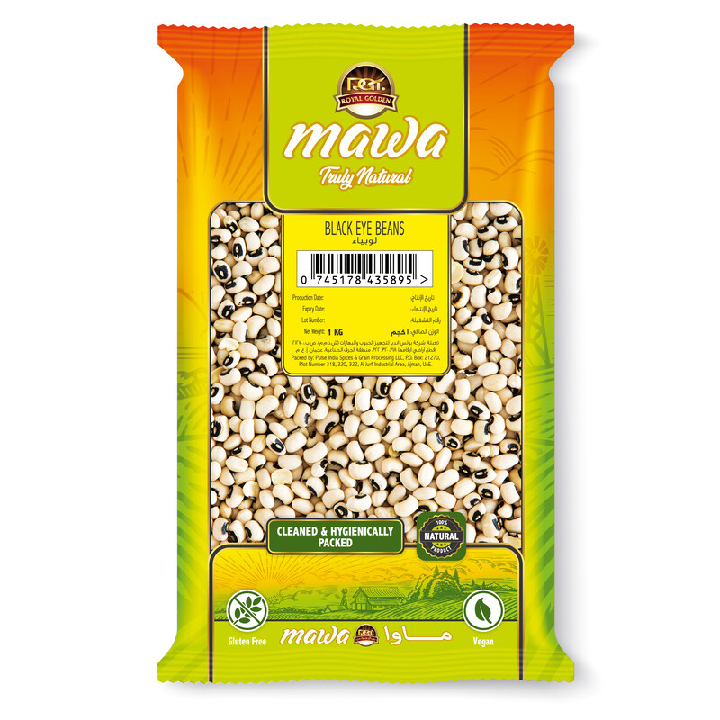 

MAWA Black eye beans (Cowpeas) 1kg