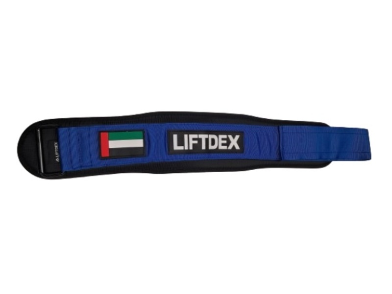 Liftdex Weight Lifting Belt Blue - Small