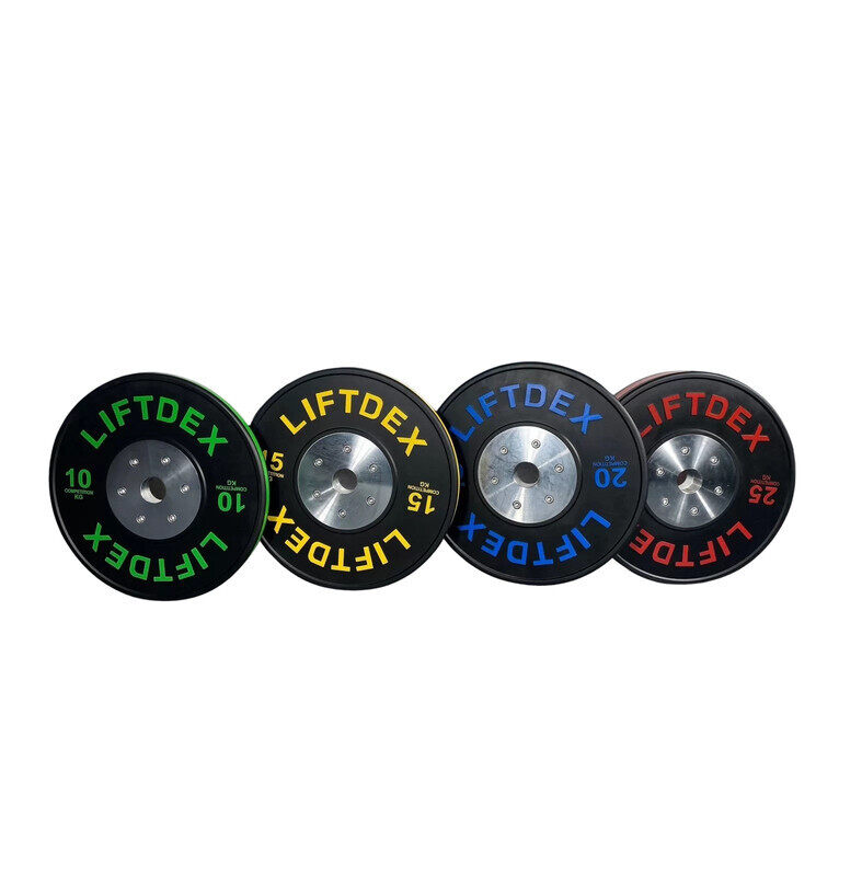 

Liftdex Competition Weight Plates Set of 2 Yellow - 15 Kgs Each