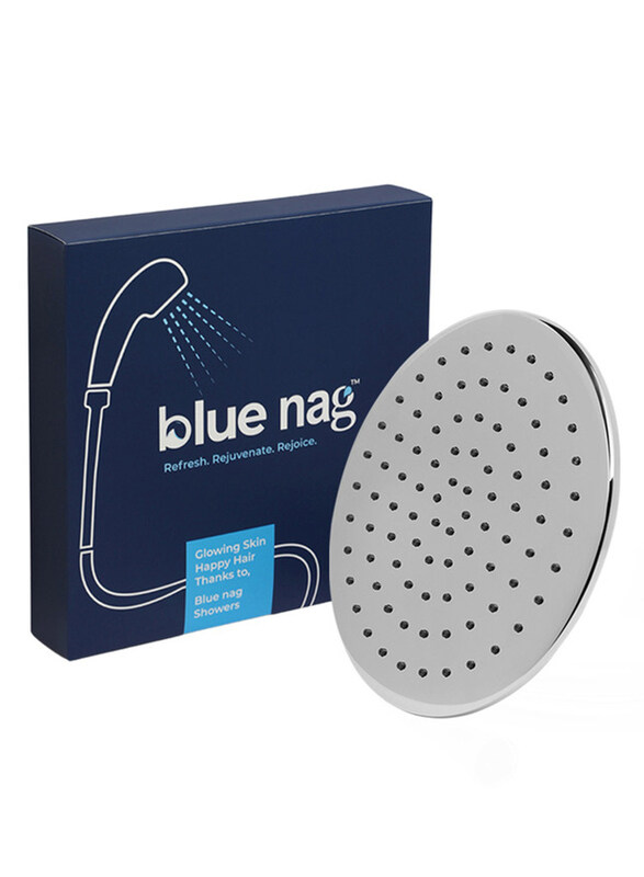 Blue Nag Rain Shower, Luxurious Shower Experience, Elegant Design, Indulge in Ultimate Comfort and Relaxation, Silver