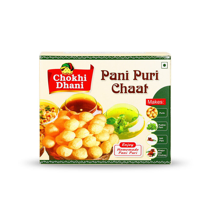 

Chokhi Dhani Pani Puri Chat 250 gm