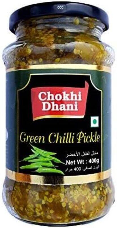 

Chokhi Dhani Green Chilli Pickle Stuffed 400 gm