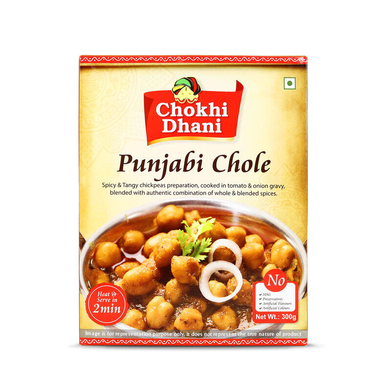 

Chokhi Dhani Punjabi Chole 300 gm