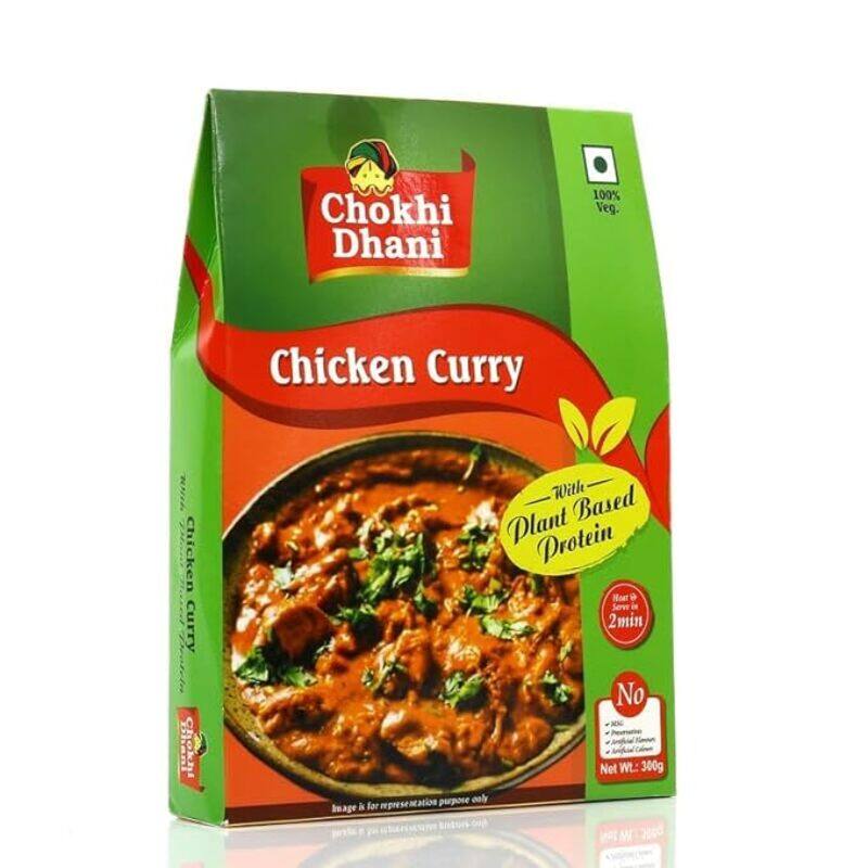 

Chokhi Dhani Chicken Curry With Plant Based Protein