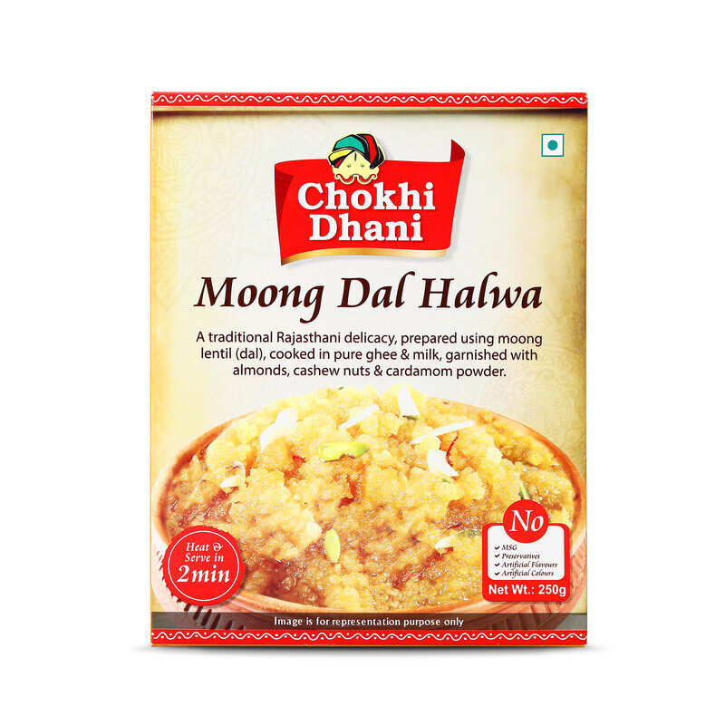 

Chokhi Dhani Moong Dal Halwa 250 gm