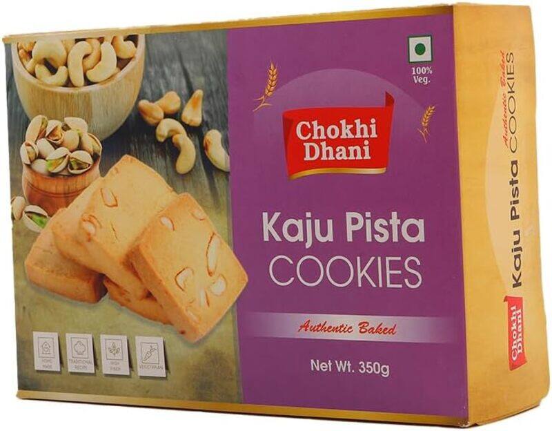 Chokhi Dhani Kaju Pista Cookies 350 gm