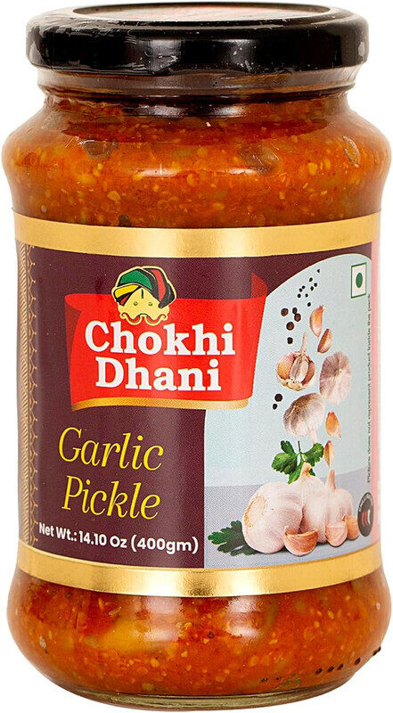 

Chokhi Dhani Garlic Pickle 400 gm