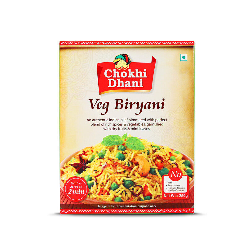 

Chokhi Dhani Veg Biyrani 250 gm