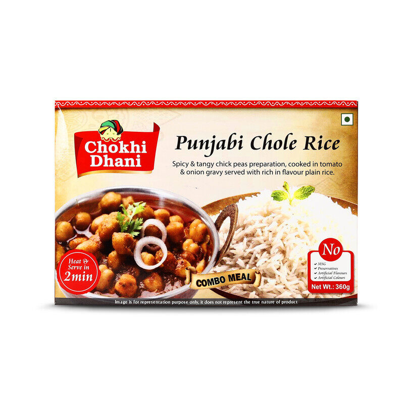 

Chokhi Dhani Punjabi Chole Rice 350 gm