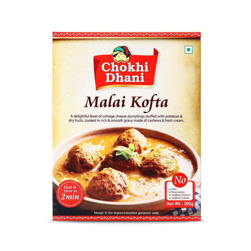 

Chokhi Dhani Malai Kofta 300 gm