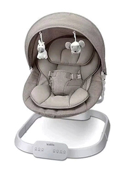 Kidilo Baby Electric Swing Chair with Music, Bluetooth, Decoration, Ventilate, 0-9 Month, Grey