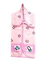 Mora Printed Baby Coat, 928 C04, 80 x 90cm, Pink