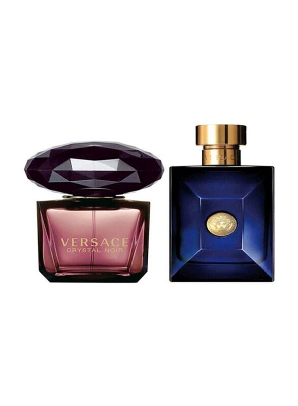 

Versace Dylan Blue & Crystal Noir Gift Set Unisex, 100ml EDT Perfume, 90ml EDP Perfume