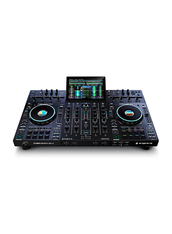 

Denon DJ PRIME4+ 4-Deck Standalone DJ Controller with Amazon Music, Black