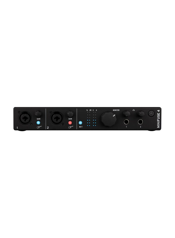 

Arturia MiniFuse 4 USB-C Audio Interface, Black