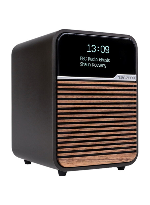 

Ruark Audio R1 MK4 Espresso Speaker, Black/Brown