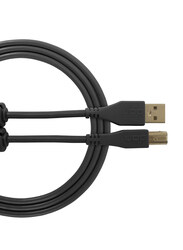 Ultimate Dj Gear 1-Meter High-speed Audio Optimized Cable USB 2.0 (A-B), USB 2.0 A-Male to B-Male Cable, U95001BL, Black