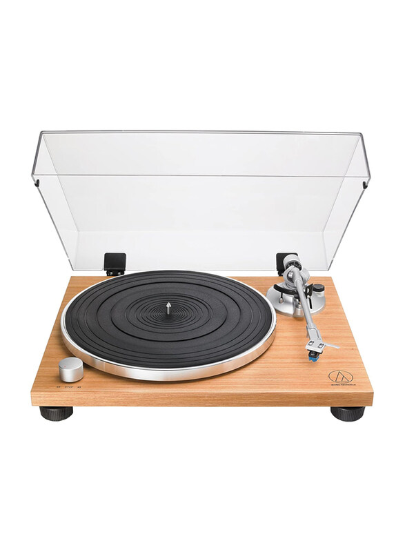 

Audio-Technica ATLPW30TK Manual Belt-Drive Wood Base Turntable, Multicolour