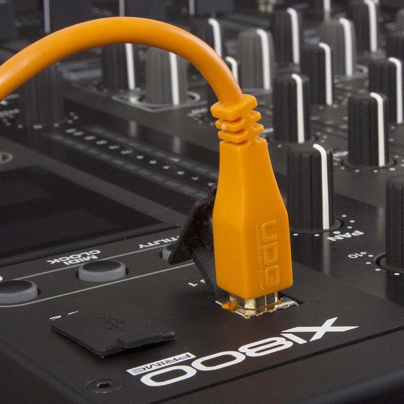 Ultimate Dj Gear 3-Meter High-speed Audio Optimized Cable USB 2.0 (A-B), USB 2.0 A-Male to B-Male Cable, U95003OR, Orange