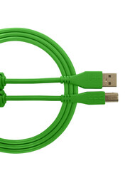 Ultimate Dj Gear 1-Meter High-speed Audio Optimized Cable USB 2.0 (A-B), USB 2.0 A-Male to B-Male Cable, U95001GR, Green