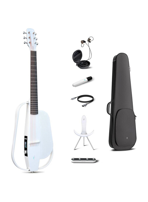

Enya Nexg 2 Electric Acoustic Guitar, White