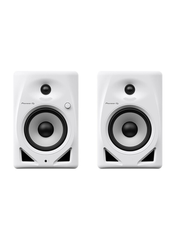 

Pioneer DJ DM-50D 5-inch Active Monitor Speaker, White