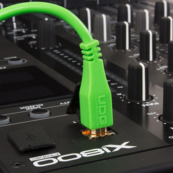 Ultimate Dj Gear High-speed Audio Optimized Cable USB 2.0 (C-B), USB 2.0 C to B Cable, Green