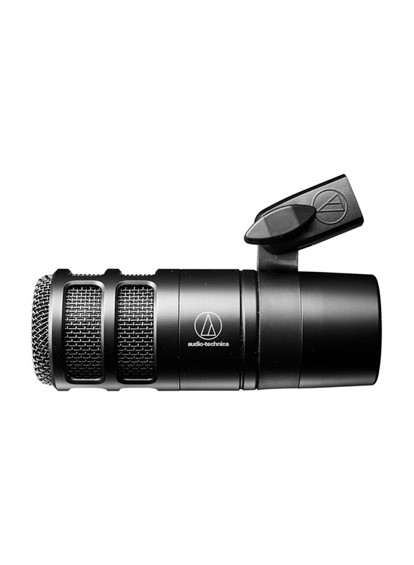 

Audio-Technica AT2040 Hypercardioid Dynamic Podcast Microphone, Black