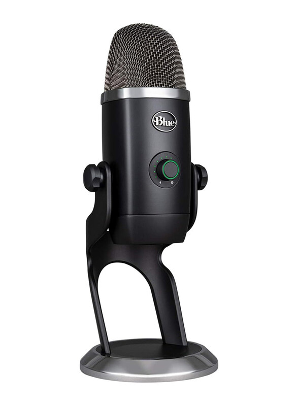 

Generic Blue Yeti X Professional USB Condenser Microphone for PC Mac Gaming Recording Streaming Podcasting on PC, Black