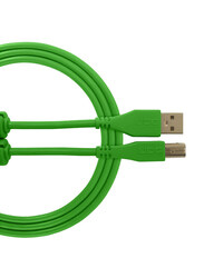 Ultimate Dj Gear 2-Meter High-speed Audio Optimized Cable USB 2.0 (A-B), USB 2.0 A-Male to B-Male Cable, U95002GR, Green