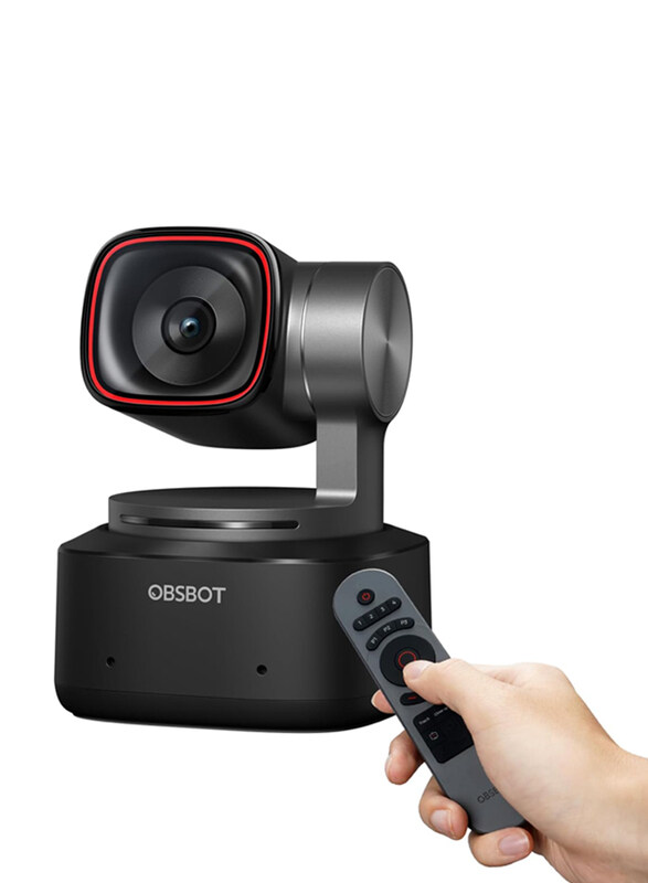 

Universal Obsbot Tiny 2 Remote Combo Tiny 2 Webcam 4K & Tiny Smart Remote 2, Black