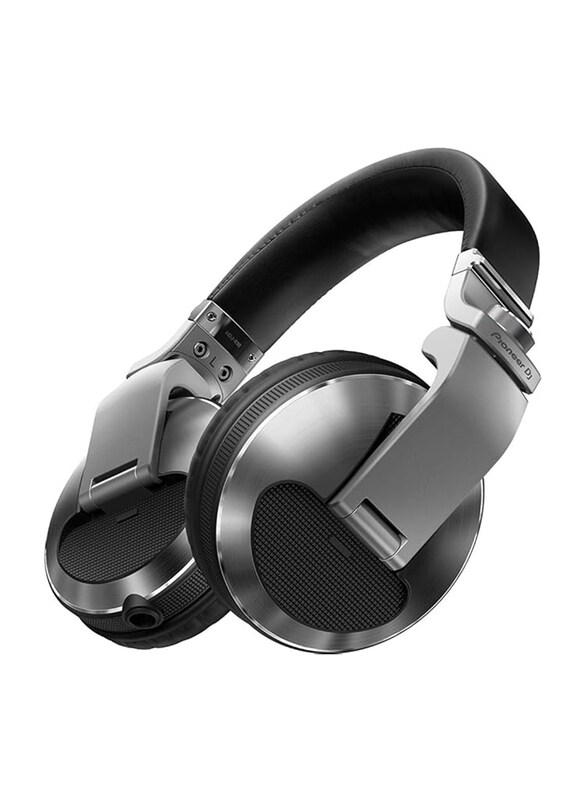 

Pioneer Wired Over-Ear Closed-Back Circumaural Dj Headphones with 50mm Driver, Silver