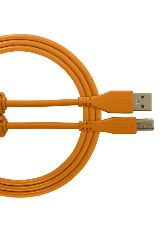 

Ultimate Dj Gear 1-Meter High-speed Audio Optimized Cable USB 2.0 (A-B), USB 2.0 A-Male to B-Male Cable, U95001OR, Orange