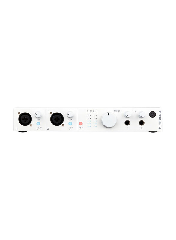 

Arturia MiniFuse 4 USB-C Audio Interface, White