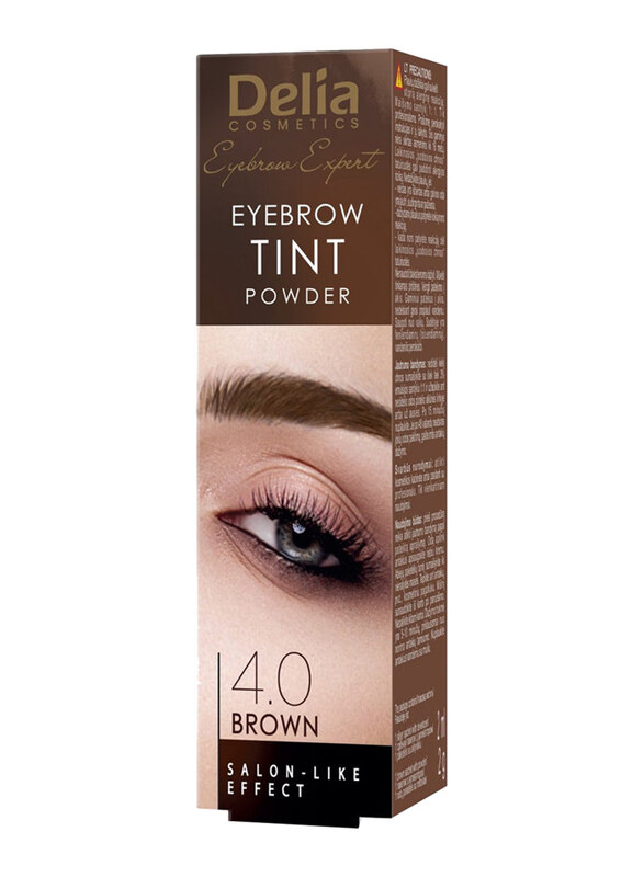 

Delia Cosmetics Traditional Henna Powder Eyebrow Tint, 2gm, 4.0 Brown, Brown