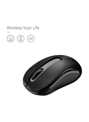 Rapoo M10+ 2.4GHz Wireless Optical Gaming Mouse, Black