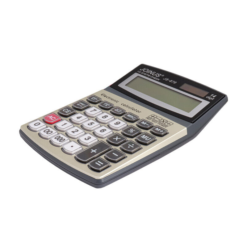 

JOINUS JS-870 Large 14-Digit Display Electronic Calculator with dual power
