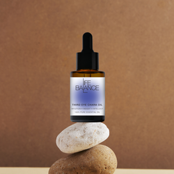 Life Balance Third Eye Chakra Oil 30ml Enhance Focus, Relieve Mental Fatigue, & Unlock Inner Wisdom